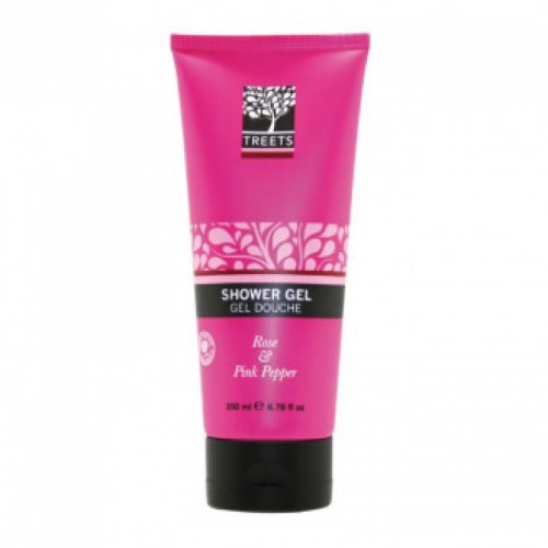 Gel de dus cu extract de Trandafir si Piper Roz