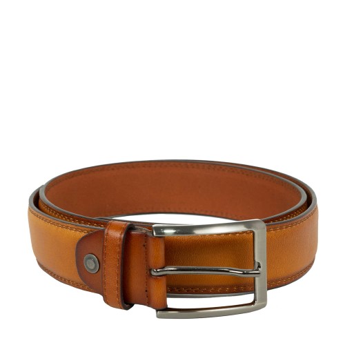 Curea piele naturala maro CB010