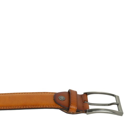 Curea piele naturala maro CB010