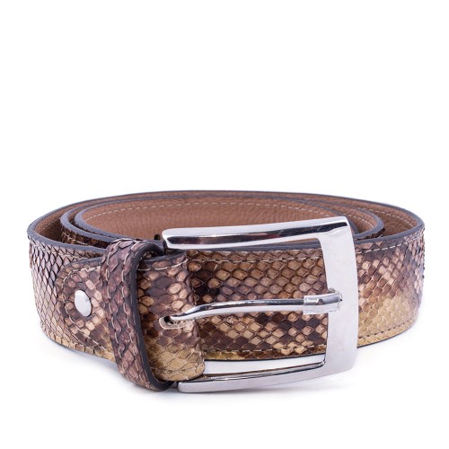 Curea piele imprimeu sarpe CB015