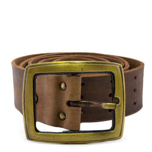 Curea piele naturala maro CB018