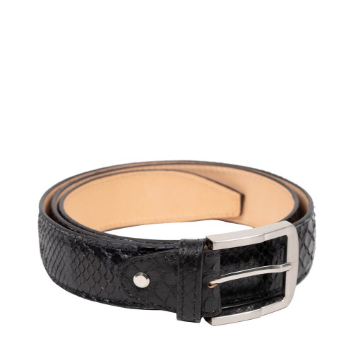 Curea piele piton maro CB042