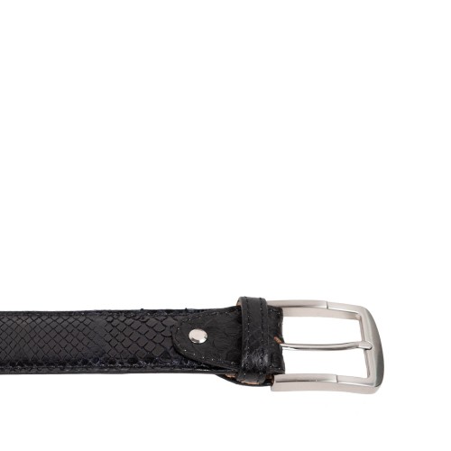 Curea piele piton maro CB042