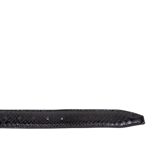 Curea piele piton maro CB042