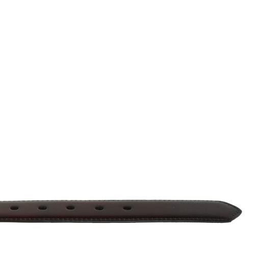 Curea piele naturala maro lucios CB002