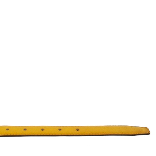 Curea piele galbena CF027