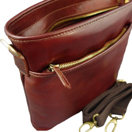 Geanta piele maro GB004