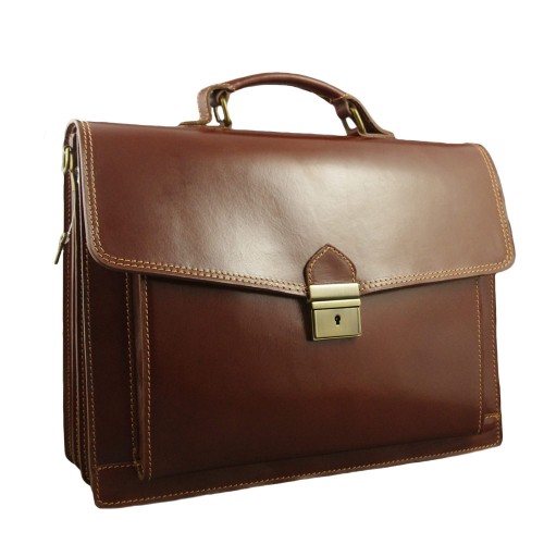 Geanta piele maro/ brun GB009