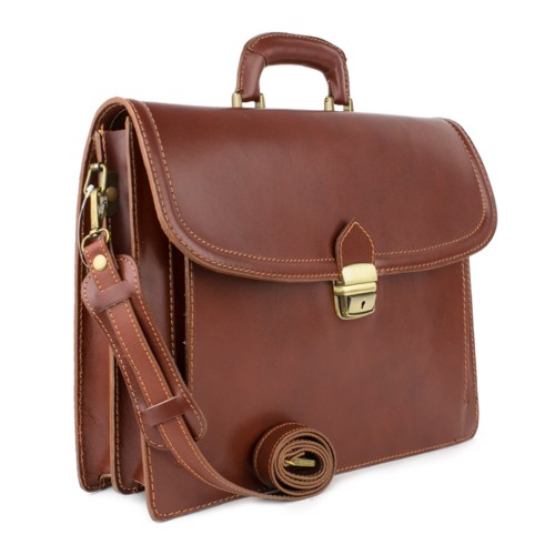 Geanta piele maro GB010