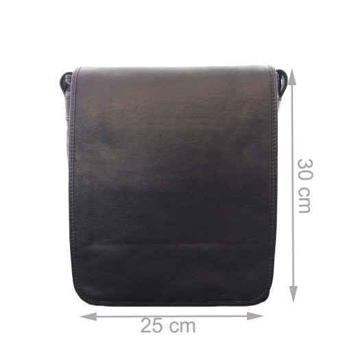 Geanta piele neagra GB012