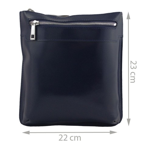 Geanta piele bleumarin GB020