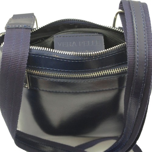 Geanta piele bleumarin GB020
