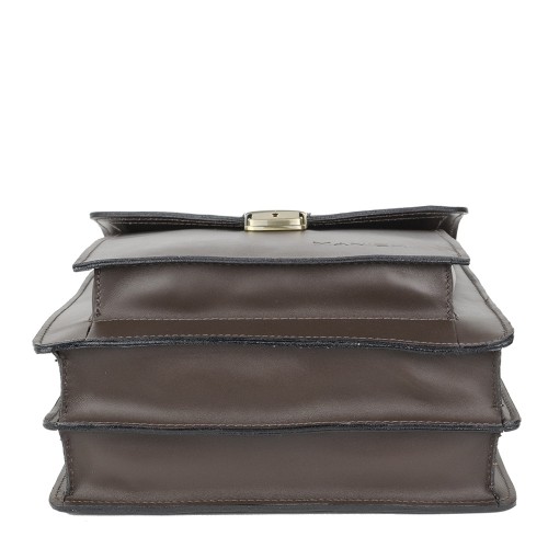 Geanta piele maro GB025
