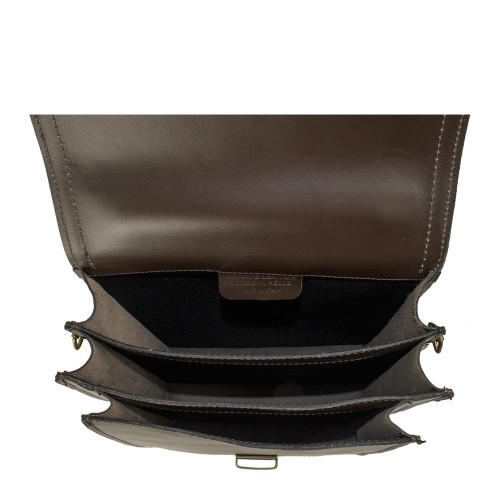 Geanta piele maro GB025
