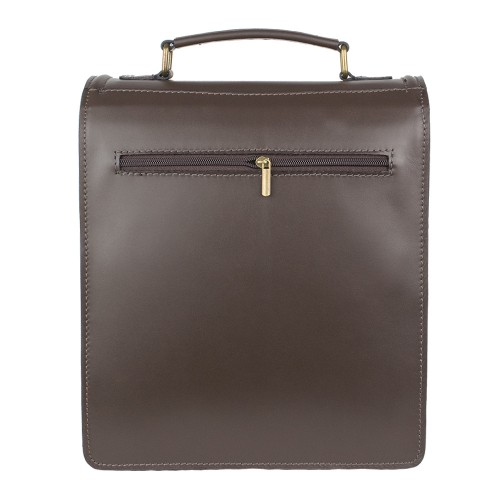 Geanta piele maro GB025