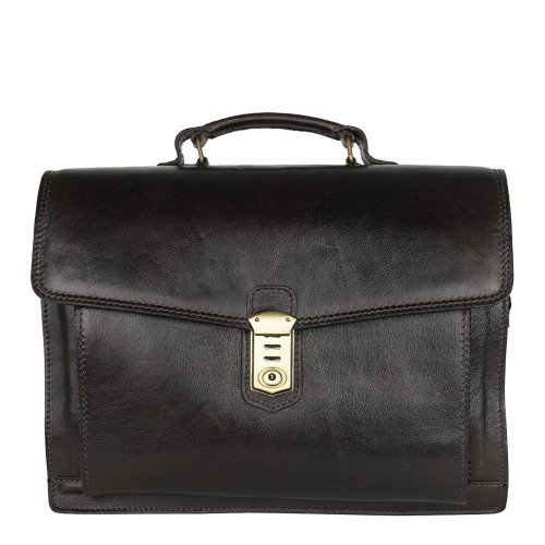 Geanta piele maro brun GB032