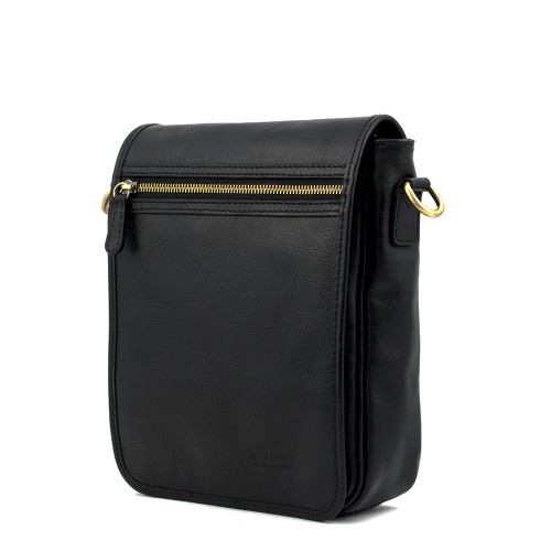 Geanta piele neagra GB043