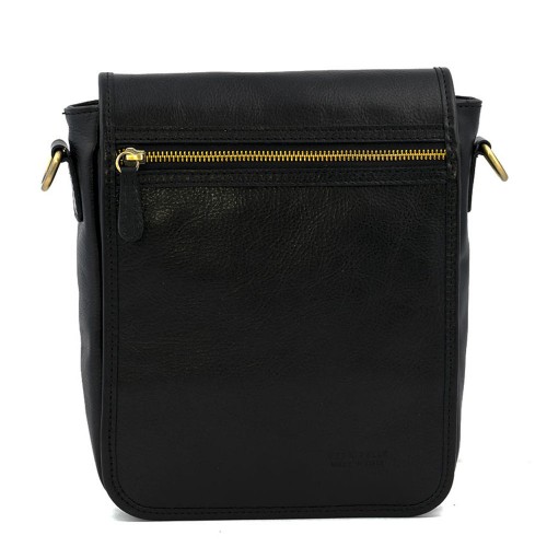 Geanta piele neagra GB043