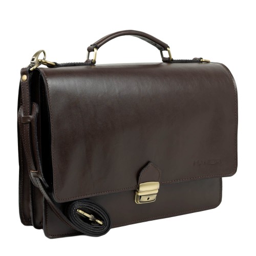 Geanta piele maro GB051
