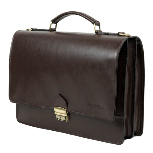 Geanta piele maro GB051