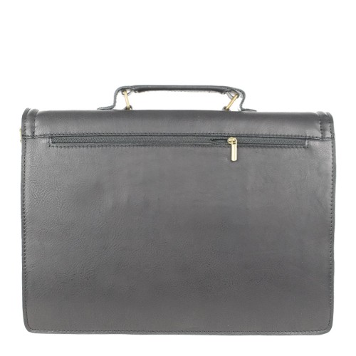 Geanta piele neagra GB063