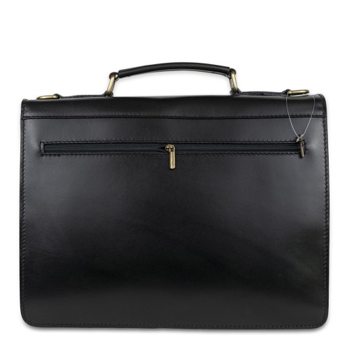 Geanta piele neagra GB064