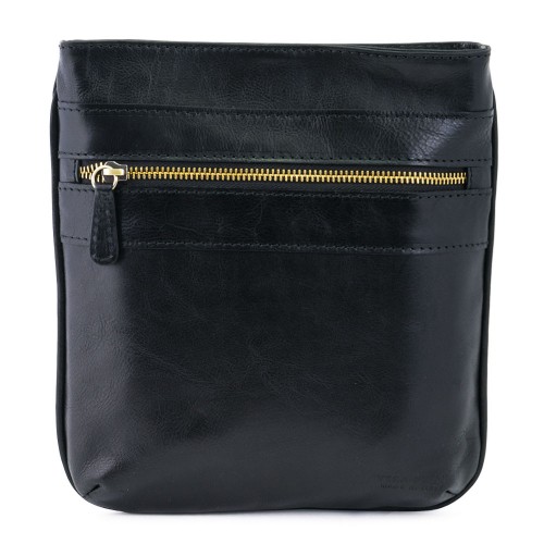 Geanta piele neagra GB078