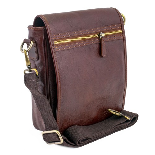 Geanta piele maro GB079