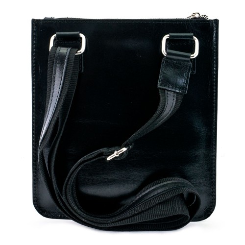 Geanta piele neagra GB080