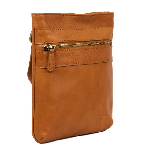 Geanta piele maro camel GB152