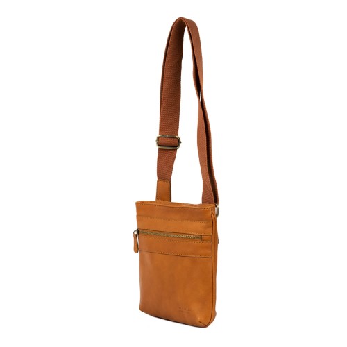 Geanta piele maro camel GB152