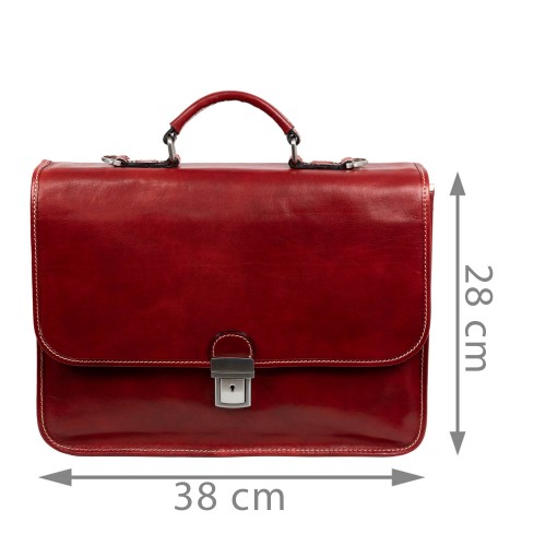 Geanta piele grena GB157