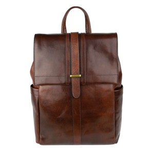 Rucsac piele maro inchis GB168