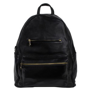 Rucsac piele naturala neagra GB258
