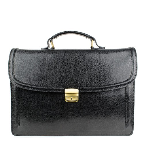 Geanta piele neagra GB104