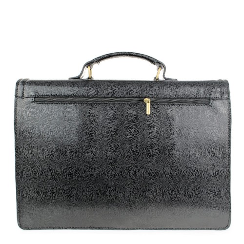 Geanta piele neagra GB104
