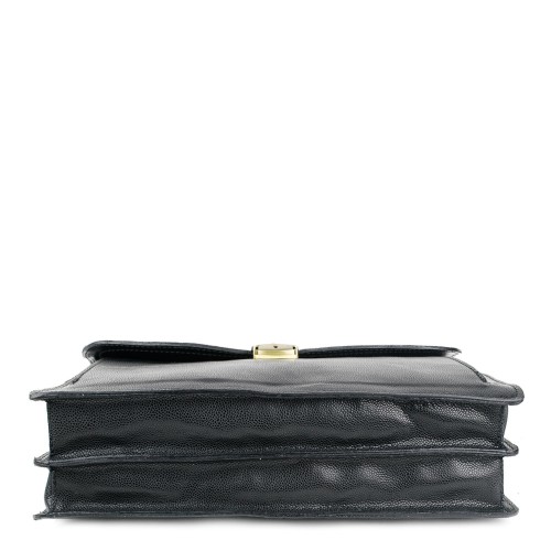 Geanta piele neagra GB104