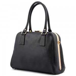 Geanta piele neagra GF006