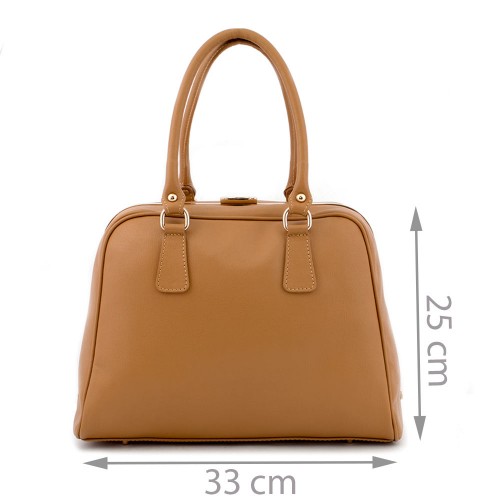 Geanta piele maro GF007