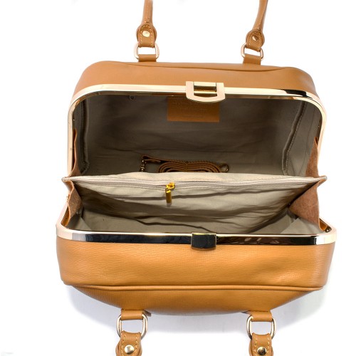 Geanta piele maro GF007