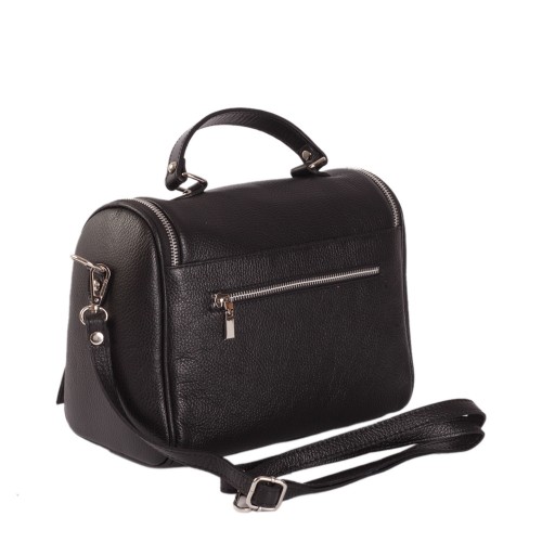 Geanta piele neagra GF029