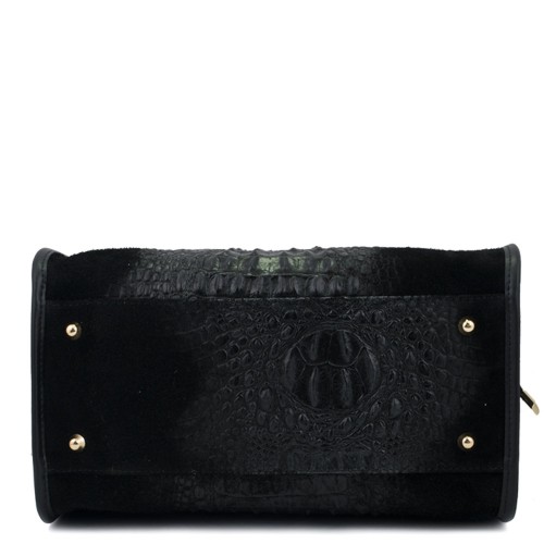 Geanta piele neagra GF040