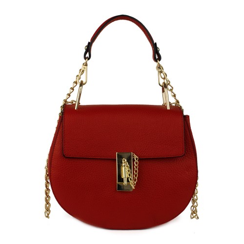Geanta piele rosie GF053