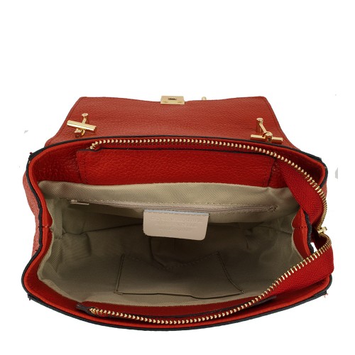 Geanta piele rosie GF053