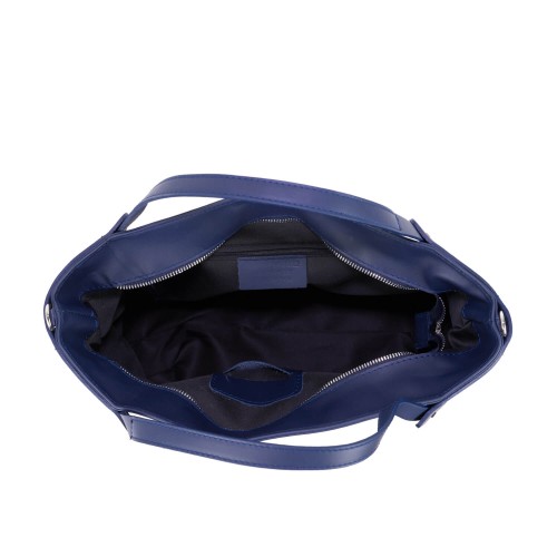Geanta piele albastra GF066