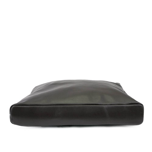 Geanta piele maro inchis cu franjuri GF069