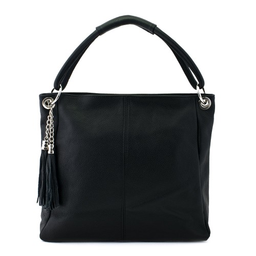 Geanta piele neagra GF121