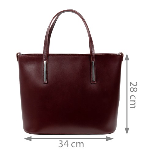 Geanta piele marsala GF1620