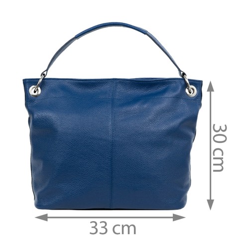 Geanta piele bleumarin GF1651