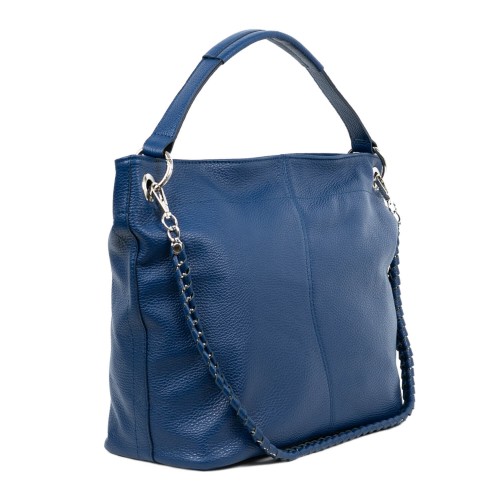 Geanta piele bleumarin GF1651